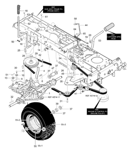 Part Location Diagram of 94620-853 Briggs and Stratton Bracket, Stabilizer